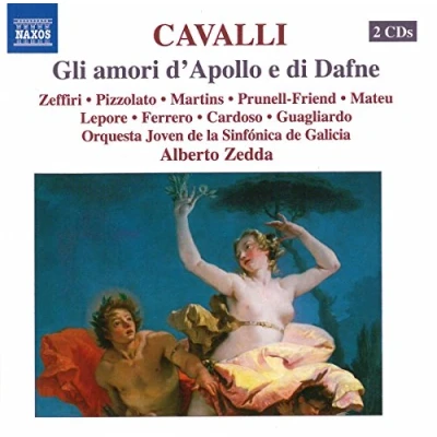 Afbeelding van Orquestra Joven de la Sinfónica Galicia, Aberto Zedda Cavalli: Gli Amori D&#039;Apollo E Di Dafne (2 CD)