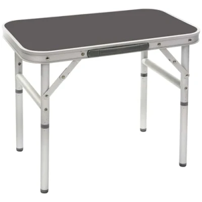 Image de Bo Camp Table de camping pliable 56x34 cm Aluminium et MDF