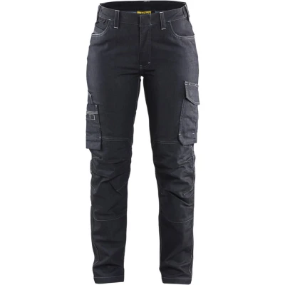 Afbeelding van Blaklader Dames Service werkbroek stretch 7140 1141 Marineblauw D24