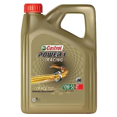 Afbeelding van Castrol Power 1 Racing 4T 10W 50 4L Motorolie 15F59D