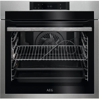Afbeelding van AEG Bpe748380m Sensecook, Multifunctioneel, Pyrolyse, Smart Kitchen, Inox Inbouw