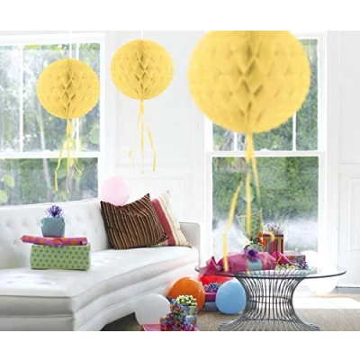 Afbeelding van Folat Honeycomb Ivoor/Zacht Geel 30cm