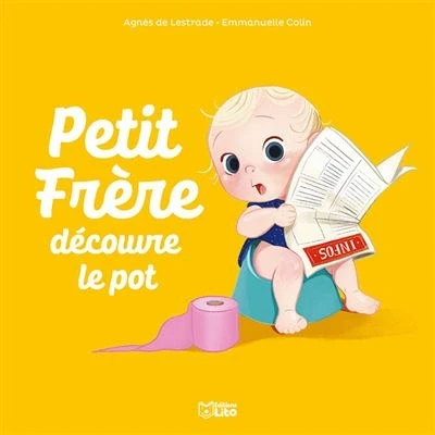 Image de Petit frere decouvre le pot