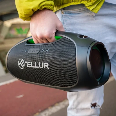 Afbeelding van Tellur Obia Pro Bluetooth Speaker 60W Boombox Zwart