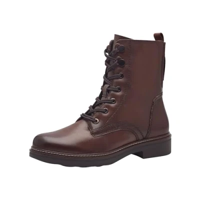 Afbeelding van Tamaris Comfort Veterboots, Dames, Maat: 37, Chestnut Schoenen
