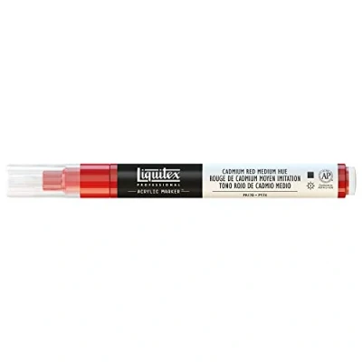 Afbeelding van Liquitex Marker, fijne punt, cadmium, middelrood, imitatie