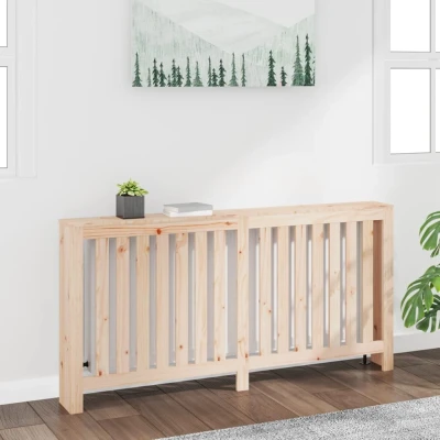 Afbeelding van Radiatorombouw 169x19x84 cm massief grenenhout