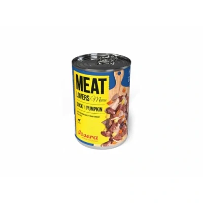 Afbeelding van Josera Meatlovers Menu 6 x 800 g Hondenvoer Eend &amp; Pompoen
