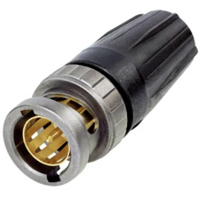 Afbeelding van Neutrik NBNC75BFG7X BNC connector Stekker, recht 75 Ω 1 stuk(s)