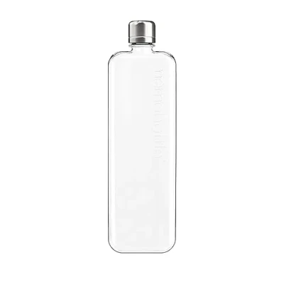 Afbeelding van Slank De platte waterfles, ontworpen om in je tas te passen, BPA vrij, 450 ml