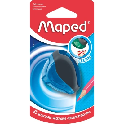 Afbeelding van Maped Potloodslijper Clean 1 gaats, Op Blister Slijper