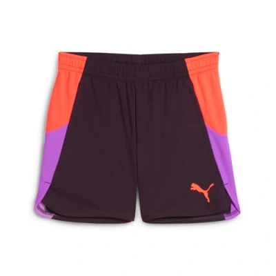 Afbeelding van Puma Individualblaze Shorts Korte broeken, Dames, Maat: Medium, Midnight plum
