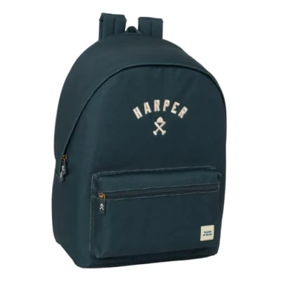 Afbeelding van Laptoptas Harper &amp; Neyer Marineblauw 31 x 44 18 cm