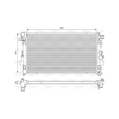 Afbeelding van Valeo Radiateur 734887