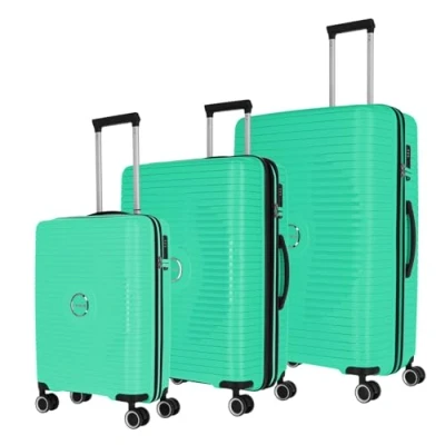 Afbeelding van Travelite Orbita 4 wielen Kofferset 3 delig met uitbreidingsplooi