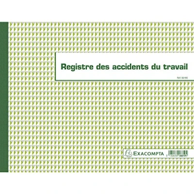 Afbeelding van Piqure 24 x 32 cm register van arbeidsongevallen, 20 pagina&#039;s