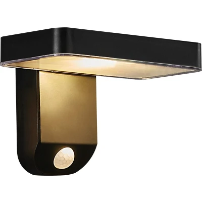 Afbeelding van Nordlux Rica Square 2118161003 Wandlamp op zonne energie 5 W Warmwit Zwart