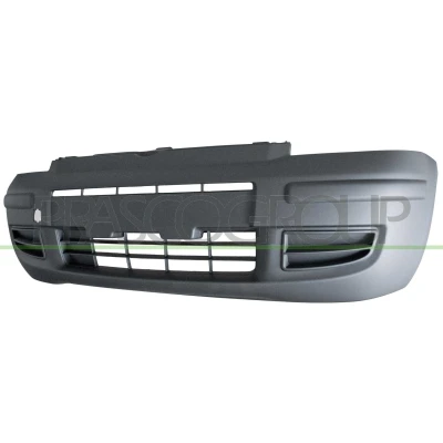 Afbeelding van PRASCO FT1221001 Bumper Voor Zwart Met dakdrager Zonder bumperdrager FIAT: Panda II Hatchback, I Hatchback