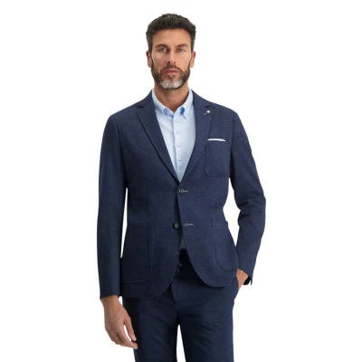 Afbeelding van Blue Industry Colbert black melange XXL