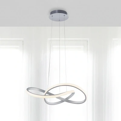 Afbeelding van LED hanglamp Maria, dimbaar, aluminium