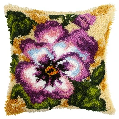 Afbeelding van KNOOPKUSSEN ORCHIDEA VIOOLTJE 40 x cm