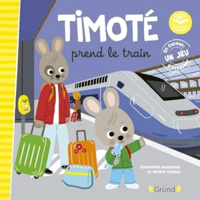 Afbeelding van TIMOTE PREND LE TRAIN + QR CODE