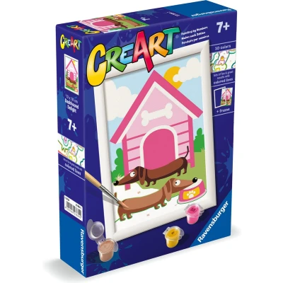 Afbeelding van Ravensburger CreArt Dashhound Delight