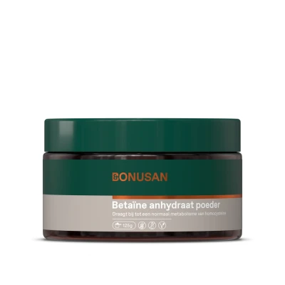 Afbeelding van Bonusan Betaïne Anhydraat Poeder 125GR