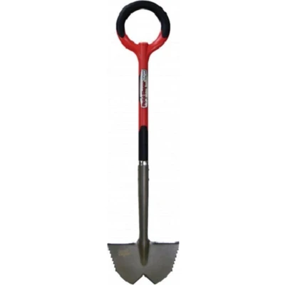 Afbeelding van Root Slayer Edger, Tuinschep met vlijmscherpe messen, Tuingereedschap, Spade