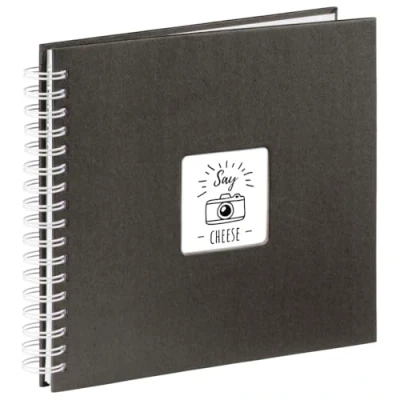 Image de Hama Fine Art Carton, Papier Noir album photo et protège page albums photos protèges (Noir, Papier, 50 feuilles, 10 x 15 cm, 1 pièce(s), 280 mm)
