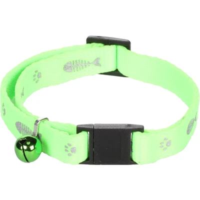 Afbeelding van Flamingo Kattenhalsband Ziggi 20 35 cm Groen