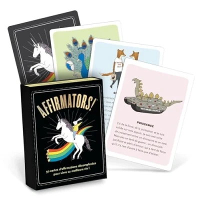 Afbeelding van AFFIRMATORS (40 CARTES AVEC DES AFFIRMATIONS POSITIVES UNIQU