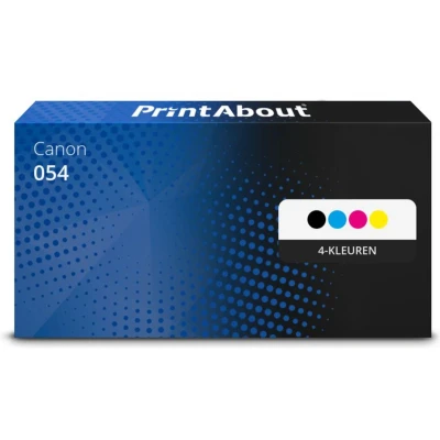 Afbeelding van Huismerk Canon 054 Toner 4 kleuren Voordeelbundel