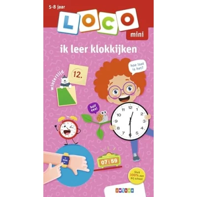 Afbeelding van Loco mini ik leer klokkijken