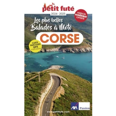 Afbeelding van CORSE A MOTO 2024 PETIT FUTE CITY GUIDE