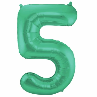 Image de Feuille de ballon 5 Matte Vert 86cm