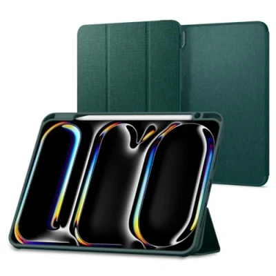 Afbeelding van SPIGEN URBAN FIT IPAD PRO 11 5 / 2024 MIDDERNACHTGROEN