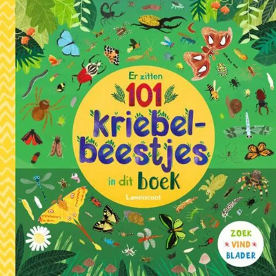 Afbeelding van Uitgeverij lemniscaat er zitten 101 kriebelbeestjes in dit boek