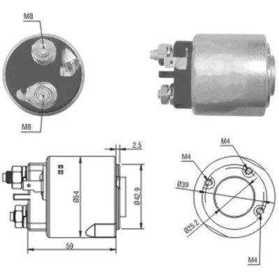 Afbeelding van Magneetschakelaar, starter MEAT &amp; DORIA 46160