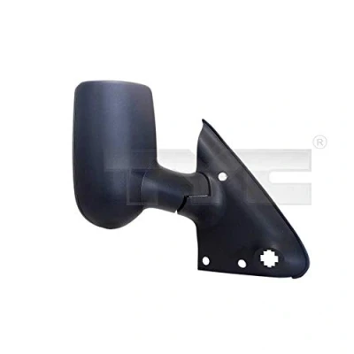 Afbeelding van Buitenspiegel Tyc 310 0086 Links voor manuele spiegelverstelling, Bol vormig, Korte spiegelarm FORD: Transit Mk6 Van, Minibus