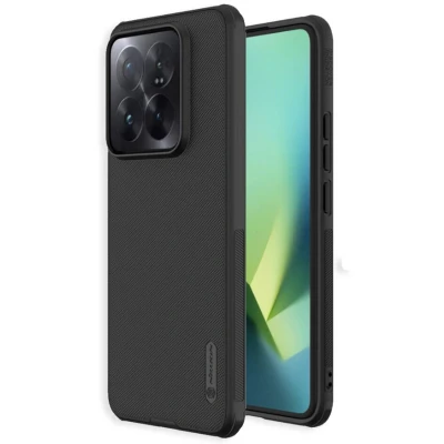 Afbeelding van Nillkin Super Frosted Shield Xiaomi 14 Pro Hoesje Zwart