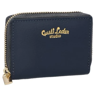 Afbeelding van Gusti Leder Portemonnee, Dames, Maat: One Size, Blau