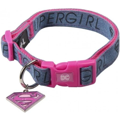 Afbeelding van Honden Halsband SUPERGIRL S/M (Lengte 30 45cm breedte 2cm)