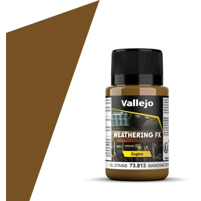 Afbeelding van Vallejo Weathering Effects Engine Effect Oil Stains 40 Ml