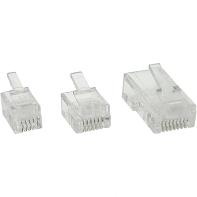 Image de InLine Connecteur de téléphone RJ 11 (M) (pack 10)