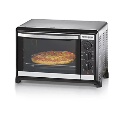 Afbeelding van Rommelsbacher BG 1055/E vrijstaande oven RVS/Zwart