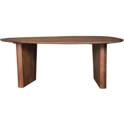 Afbeelding van Home67 Eettafel Rudo 220 x 110 cm Mangohout