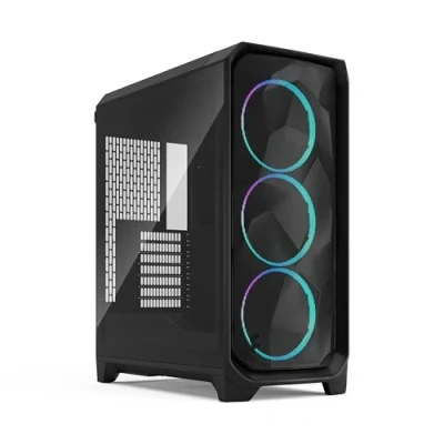 Image de Fractal Design Meshify 3 RGB Tour ATX étendu pas d&#039;alimentation (ATX) teinte claire noir TG USB/Audio