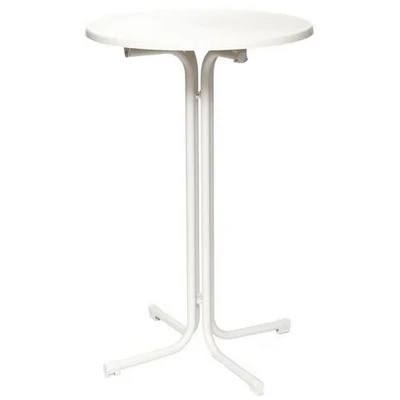 Afbeelding van Berlin Statafel Wit Ø 70 cm, P16170
