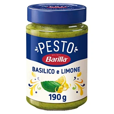 Afbeelding van Barilla Pesto Basilicumpesto van duurzame teelt + Polpa Italian Gourmet 400 g, 5 x 190 g